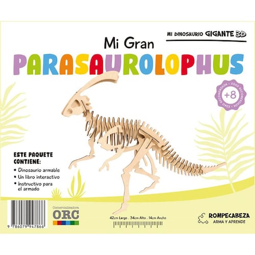Mi gran parasaurolophus