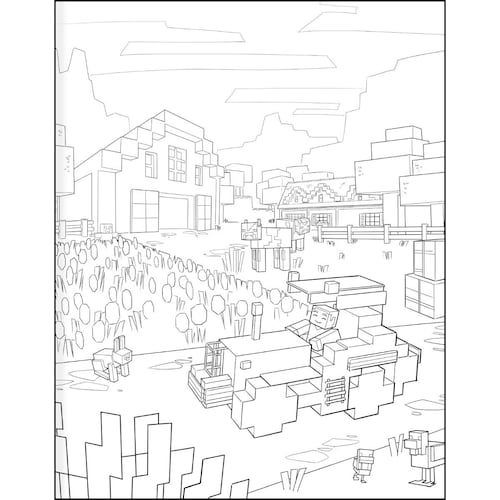 Minecraft. El libro oficial para colorear modo aventura