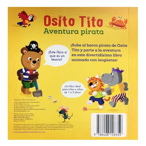 Osito Tito. Aventura pirata