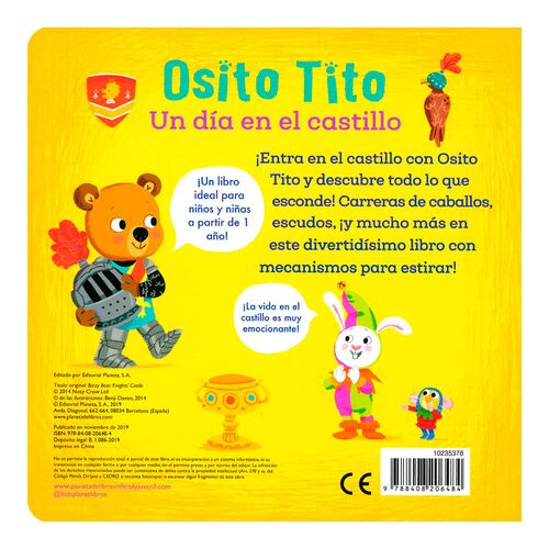 Osito Tito. Un día en el castillo