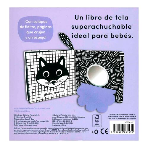 Osito mimoso. Mi primer libro de tela