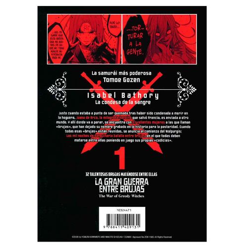 Witches War: La Gran Guerra Entre Brujas Nº 01