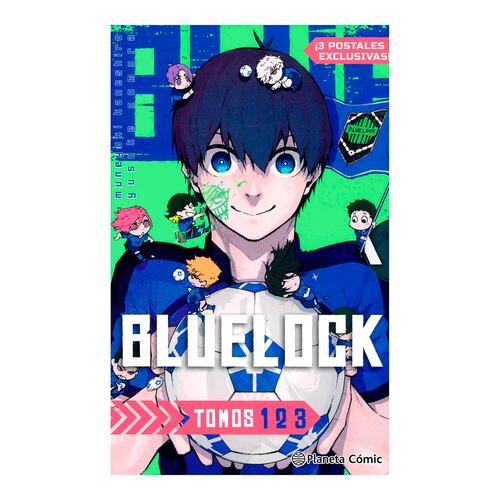 Shonen Starter Set Blue Lock Nº 1+2+3
