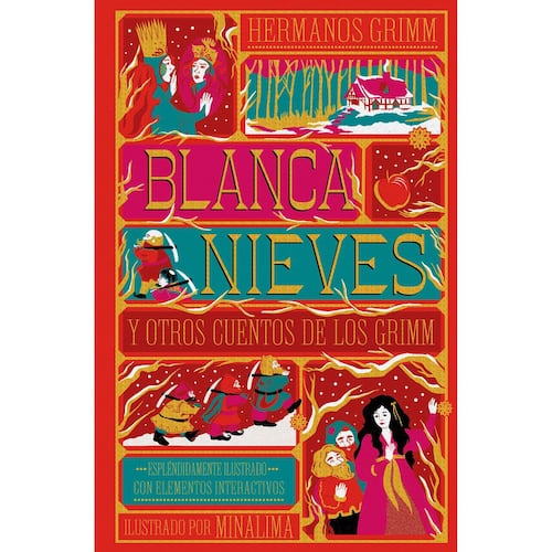 Blanca nieves y otros cuentos de los Grimm (20 cuentos ilustrados con elementos interactivos en 3-D)