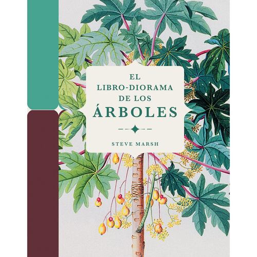 El libro-Diorama de los árboles.