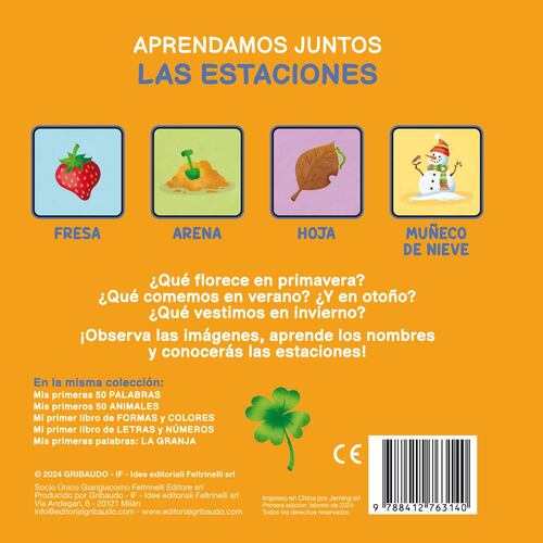 Mis primeras palabras. Las estaciones
