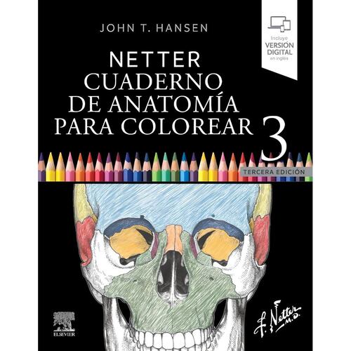 Netter Cuaderno De Anatomía Para Colorear 3