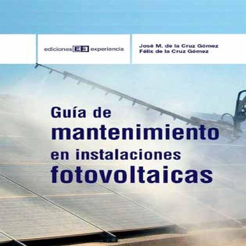 Guía de mantenimiento en instalaciones fotovoltaicas