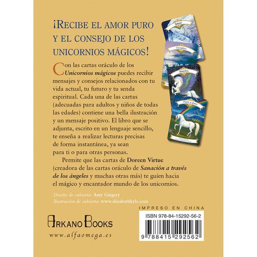 Unicornios mágicos. Cartas oráculo (Libro y cartas)