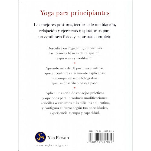 Yoga para Principiantes las Mejores Posturas y Técnicas para un Equilibrio Físico y Espiritual Completo