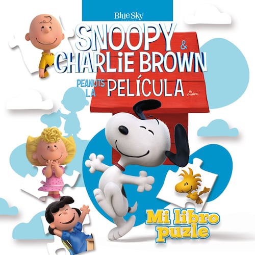 Snoopy y Charlie Brown Peanuts La Película Mi Libro Puzle