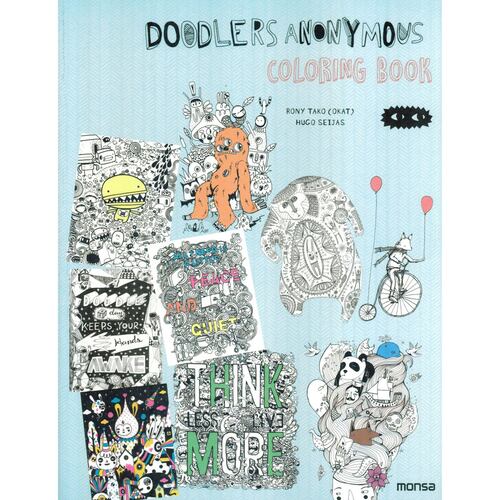 Doodlers Anonymous Coloring Book