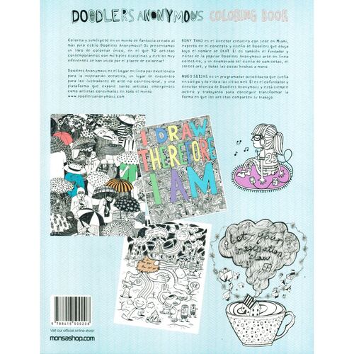 Doodlers Anonymous Coloring Book