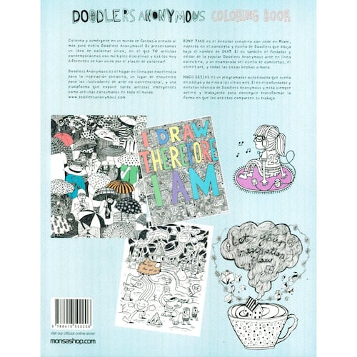 Doodlers Anonymous Coloring Book