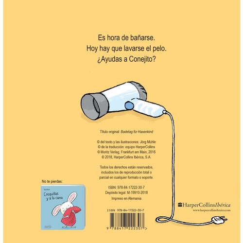 ¡Al baño, conejito!