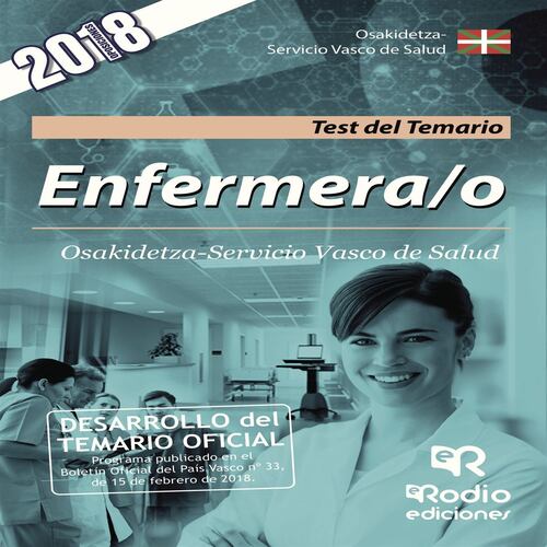Enfermera/o. Osakidetza-Servicio Vasco de Salud. Test del Temario
