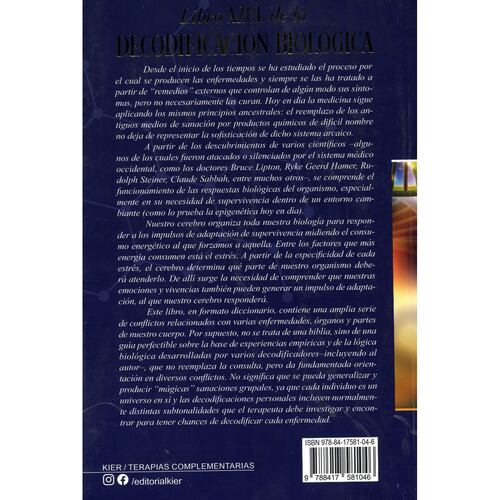 Libro azul de la decodificación biológica