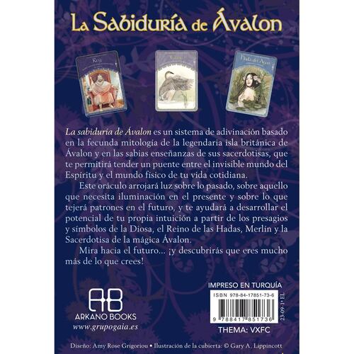 La sabiduría de Ávalon, (Libro y cartas)