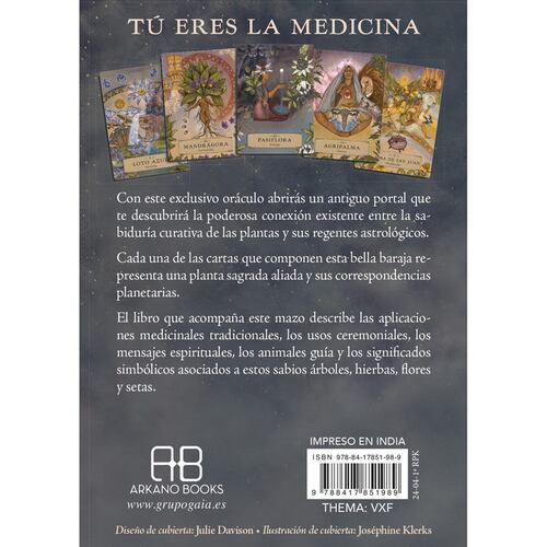 Astrología herbal. Oráculo (Libro y cartas)