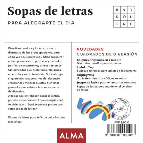 Sopas de letras para alegrarte el día