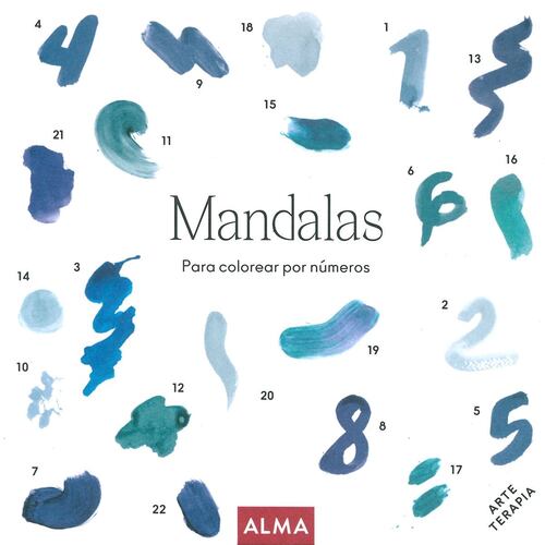 Mandalas espirituales para colorear por números