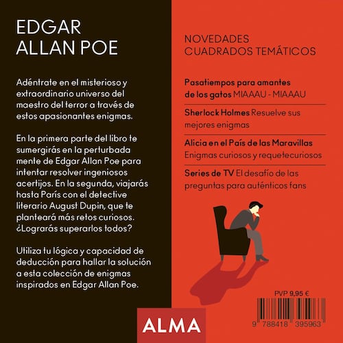 Edgar Allan Poe. Enigmas misteriosos e imaginativos
