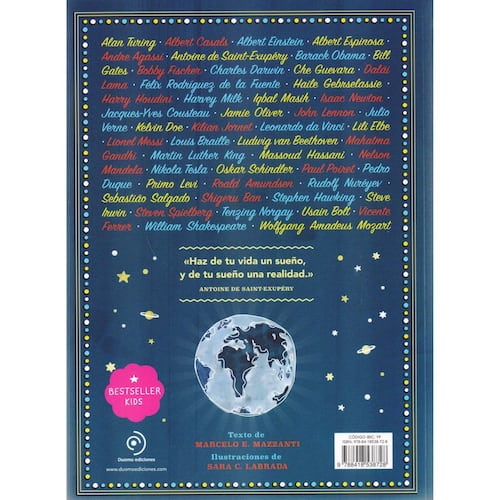Cuentos para niños que sueñan con cambiar el mundo. 50 superhéroes inspiradores de carne y hueso (rústica)