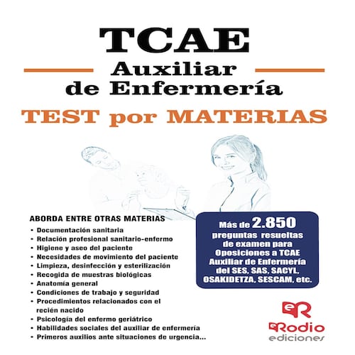TCAE. Auxiliar de Enfermería. Test por Materias