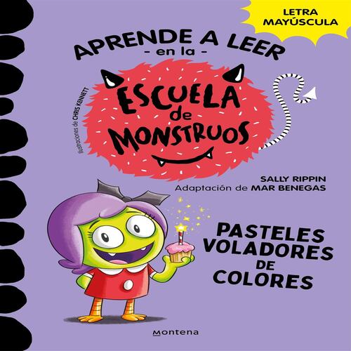 Aprender a leer en la Escuela de Monstruos 5 - Pasteles voladores de colores