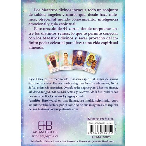 Los maestros divinos. Oráculo (Libro y cartas)
