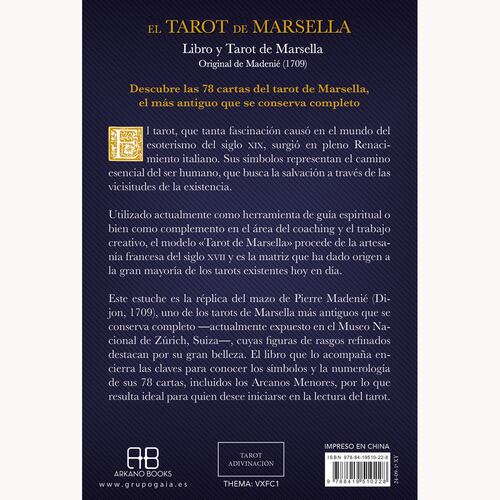 El tarot de Marsella, (Libro y cartas)