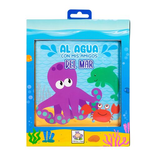 Al agua con mis amigos del mar
