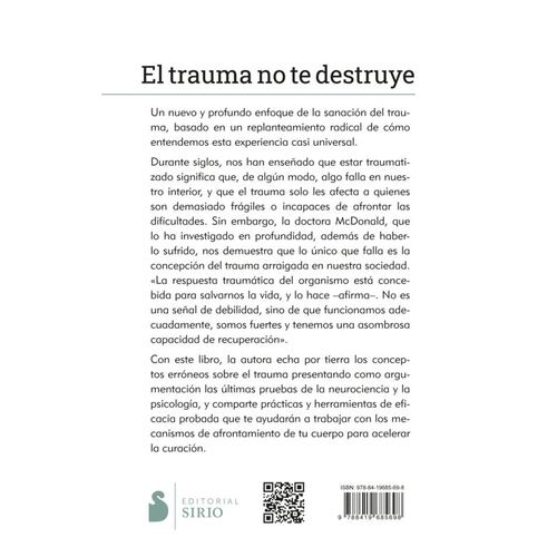 El trauma no te destruye