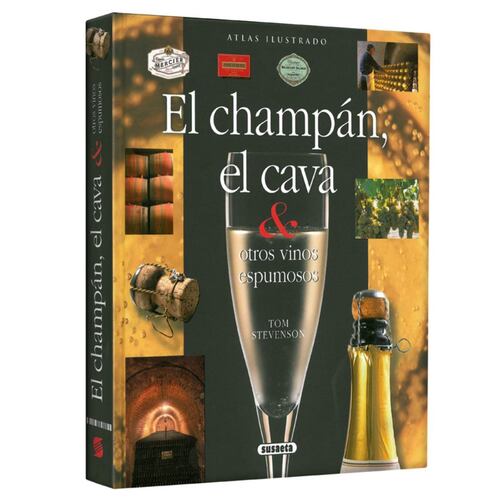 El champan, el cava y otros vvinos eespumosos - atlas ilustrado