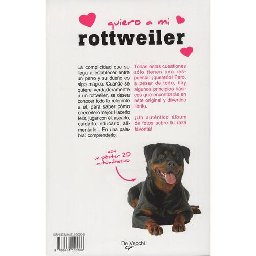Quiero a mi Rottweiler