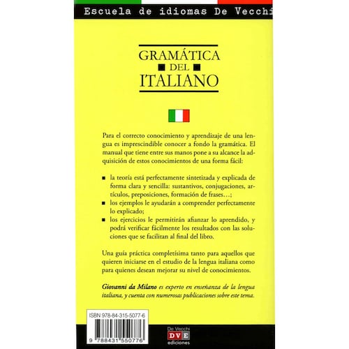 Gramática Del Italiano-Da Milano
