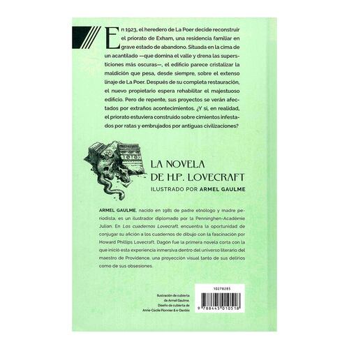 Los cuadernos de Lovecraft 3. Las ratas de las paredes