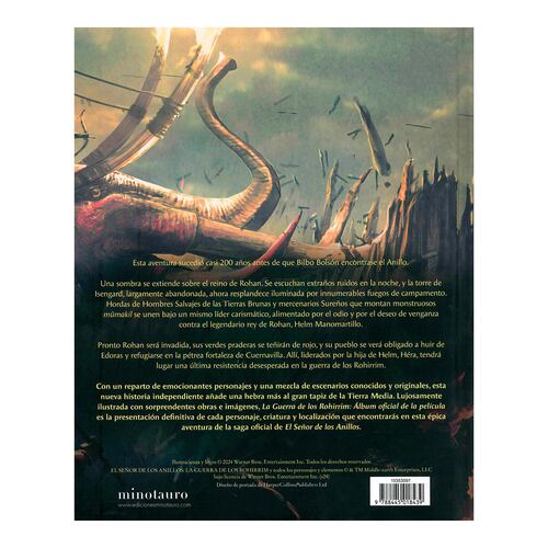 El señor de los anillos. La guerra de los Rohirrim. Álbum oficial de la película
