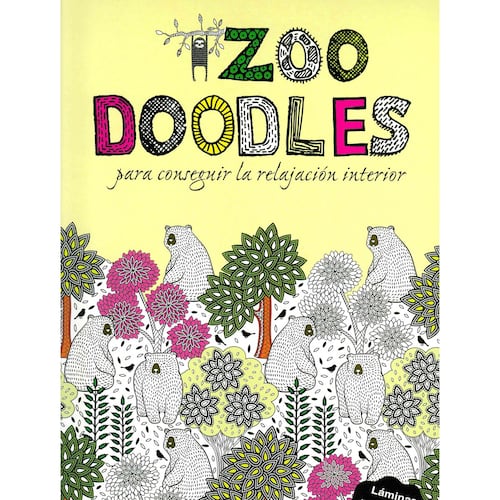 Doddle Books: Zoo Doddles para Conseguir La Relajación Interior