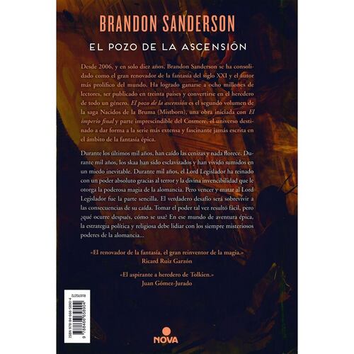 Mistborn II, el pozo de la ascensión