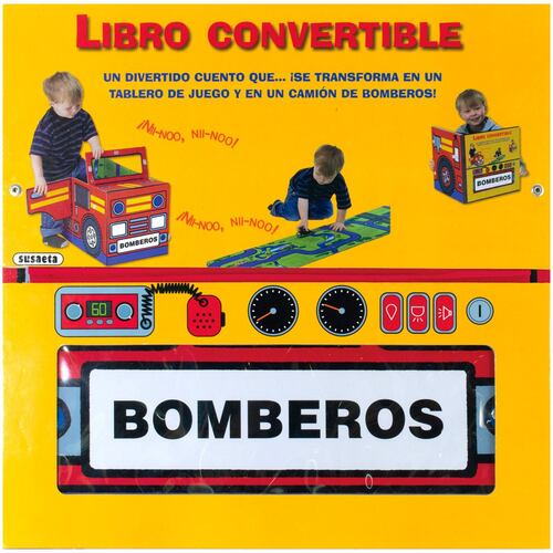 Libro convertible: bomberos