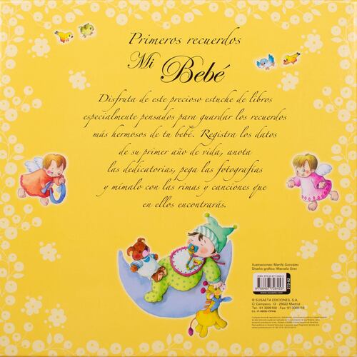 Recuerdos de mi bebe: bebe | libro de recuerdos bebe | libro de recuerdos  para bebe | libro de recuerdos embarazo | primer año (Spanish Edition)