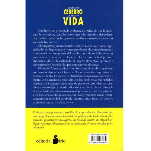 Cambia Tu Cerebro Cambia Tu Vida