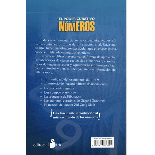 El Poder Curativo De Los Números