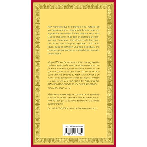 El libro tibetano de la vida y de la muerte (Tai Situ Rimpoche)