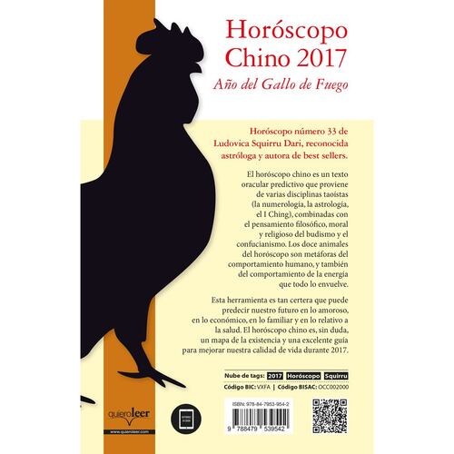 Horóscopo Chino 2017