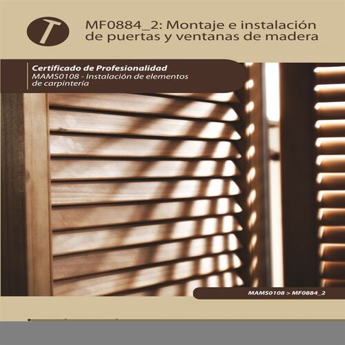 Montaje e instalación de puertas y ventanas de madera
