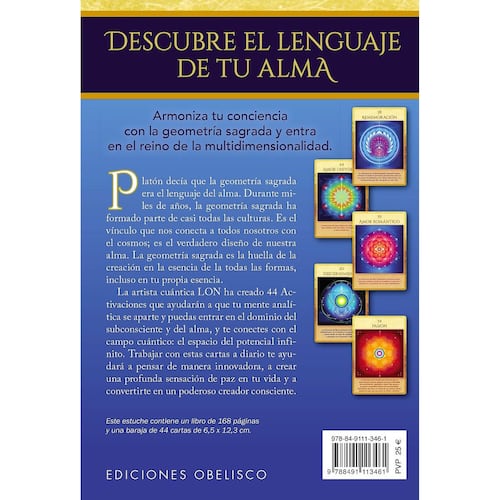 Oráculo de activaciones de geometría sagrada (Estuche)