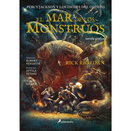 El Mar de los Monstruos. Percy Jackson y Los Dioses Del Olimpo 2 (Novela Gráfica) Rústica