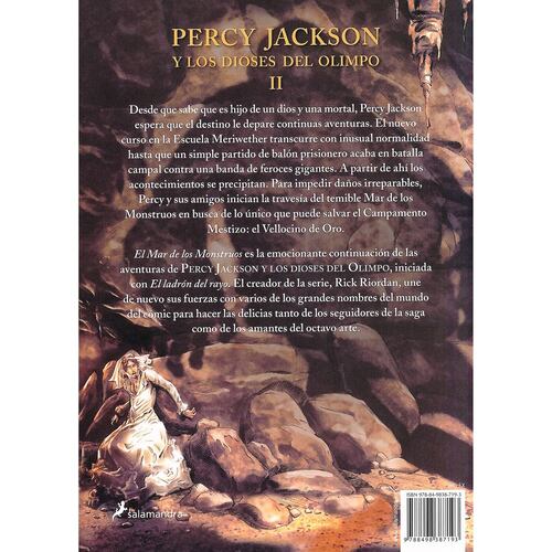El Mar de los Monstruos. Percy Jackson y Los Dioses Del Olimpo 2 (Novela Gráfica) Rústica